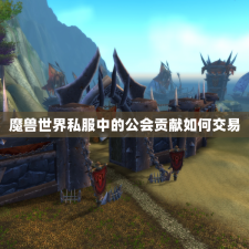 魔兽世界私服中的公会贡献如何交易